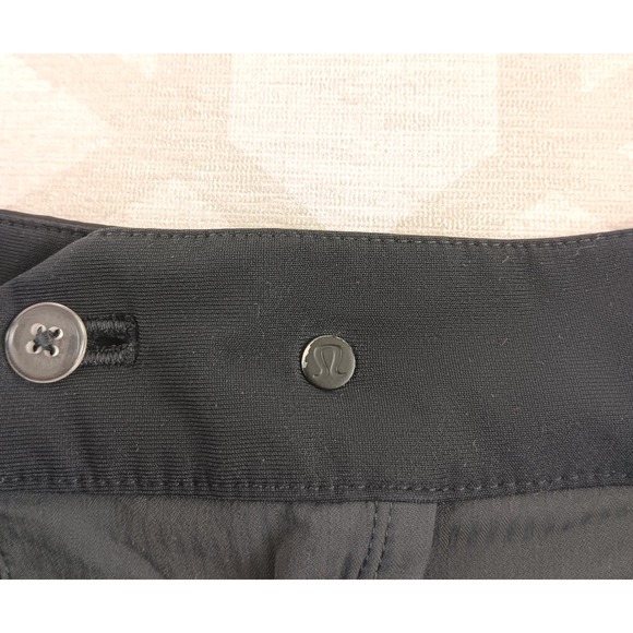 Lululemon Mens Black Shorts Size 34 Athletic Golf Casual Everyday Comfort - Picture 9 of 9